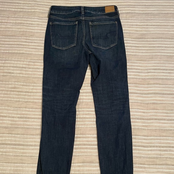 AE 360 ne(x)t level high waisted jegging size 8 regular dark wash - Picture 8 of 8